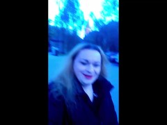 doris public outside walking part 1