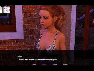 fetish, red head, adult visual novel, gameplay