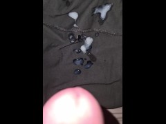 Cumming onto my boxers