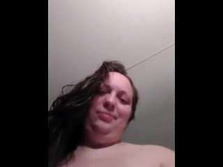 vertical video, female orgasm, bbw, whore