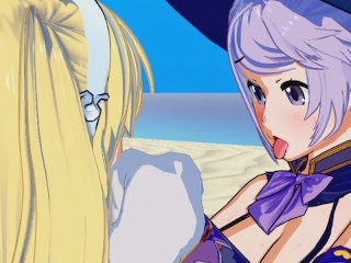 Bikini Warriors - Mage X Futa Paladin 3D Hentai