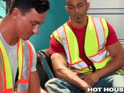 Preview 3 of Injured Construction Worker Fucked In Hospital Waiting Room