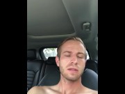 Preview 1 of Public Masturbation In Car