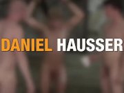 Preview 1 of Daniel Hausser TIED & Tortured with WATER SPRAY and WAX - BOYNAPPED