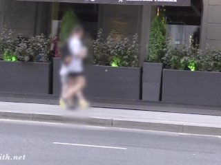 Jeny Smith Walks in Public with Transparent_Shorts. Real Flashing_Moments