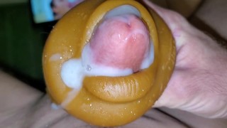 Throating Fucking inverted Cum on FleshLips