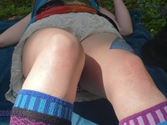 Video "I need you inside me right NOW!" Public picnic JOI with GanjaGoddess69