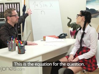 Dane Jones Teacher spanks and fucks naughty schoolgirl Anie Darling screenshot number 0