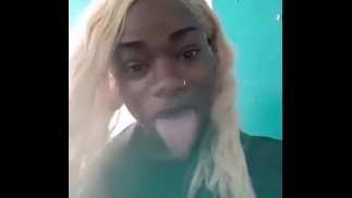 Ebony lesbian big clit