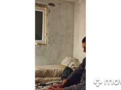 In the evening I took off my fatigue from my feet.