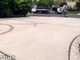 MODEL TIME Genderfluid Skater Bangs_Their Hot_Instructor