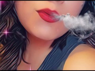 solo female, fetish, exclusive, smoking