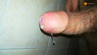 A Fan Requested That An Uncut Dick Jerk Off Twice Cums Without Hands