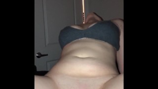 19-Year-Old College Student Who Rides A Dick With An Ideal Body And Sucks
