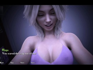 amateur, visual novel game, big tits, gameplay