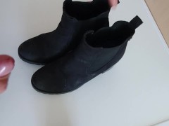 Cum on ankle boots
