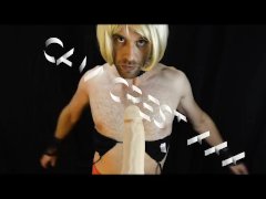 Crossdresser Sucking Cock ASMR