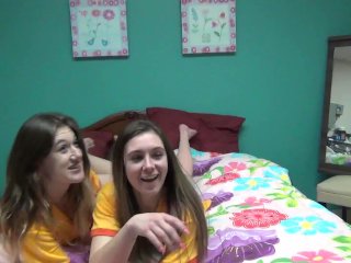 2 TEEN GIRLS SUCK COCK TO SELL CUPCAKES