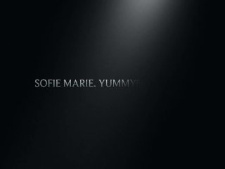 MILF Sofie Marie swallows after giving a blowjob on side of road