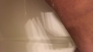 Daddy made me piss in the shower 