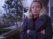 Preview 5 of Public Agent Blonde Ozzie Isabelle Deltore fucks to save the bush
