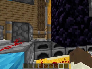 Minecraft Redstone Tutorial Ep10 Sealable Neather Portal!