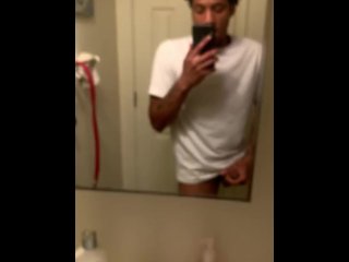 big dick, vertical video, teen, solo male