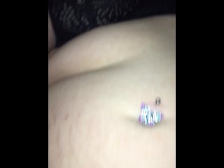 Trying out my new vibrator_while my driver films me