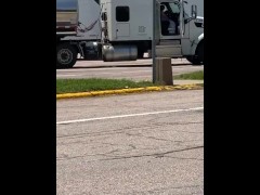 Caught at the rest stop