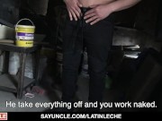 Preview 6 of Latino Boy Working Naked Gets Barebacked