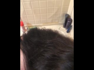 Sucking dick while drinking piss.