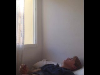 I wake up with my HARD COCK and he asks me to SHAKE it_for HOT_MILK