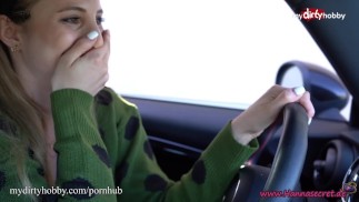 MyDirtyHobby - Hanna Secret škádlil, zatímco v průjezdu nahý