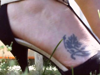 piedi, british, milf, foot worship