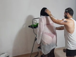 The house painter casts a spell on_the milf