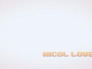 Preview 2 of Nicol Love Unleashes Gorgeous Hot Stream On Herself