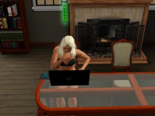 female protagonist, sims sex, video game sex, group sex