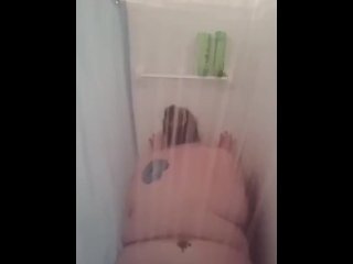 SSBBW in the shower