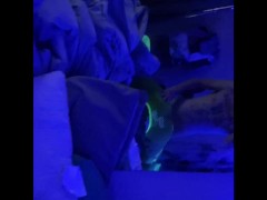 White Thug Fucks Ebony Stripper Backshots (CUMSHOT)