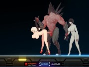 Preview 5 of Alien Quest (part 10). Sex orgy mutants and monsters | Sex game
