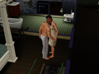 Hot sex on the wedding night  cartoon porn games