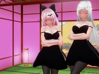 com3d2, custom maid 3d 2, хентай, stockings