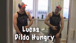 Lucas An Australian Top Adores Dildo And Forces Him To Shoot Big Cum Loads