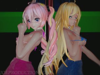 vocaloid, animation, lily mmd, megurine luka