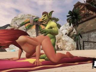 Enano Follada Belleza Alta | World Warcraft Porno