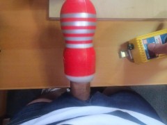 【高画質4Ｋ】○ガテン系が作った電動オナホール試験運転失敗 - Screenshot 6 of 16 - 4ｋ