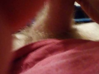 playing withself, soft dick, stroking cock, white dick