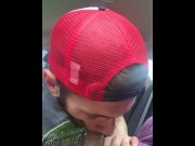 Preview 4 of Public Car throat pie from str8 dL dude