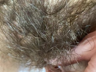 extreme close up scenes on my hairy pussy big bush fetish video 4k HD