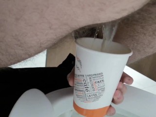 Pissing in a Cup at Work